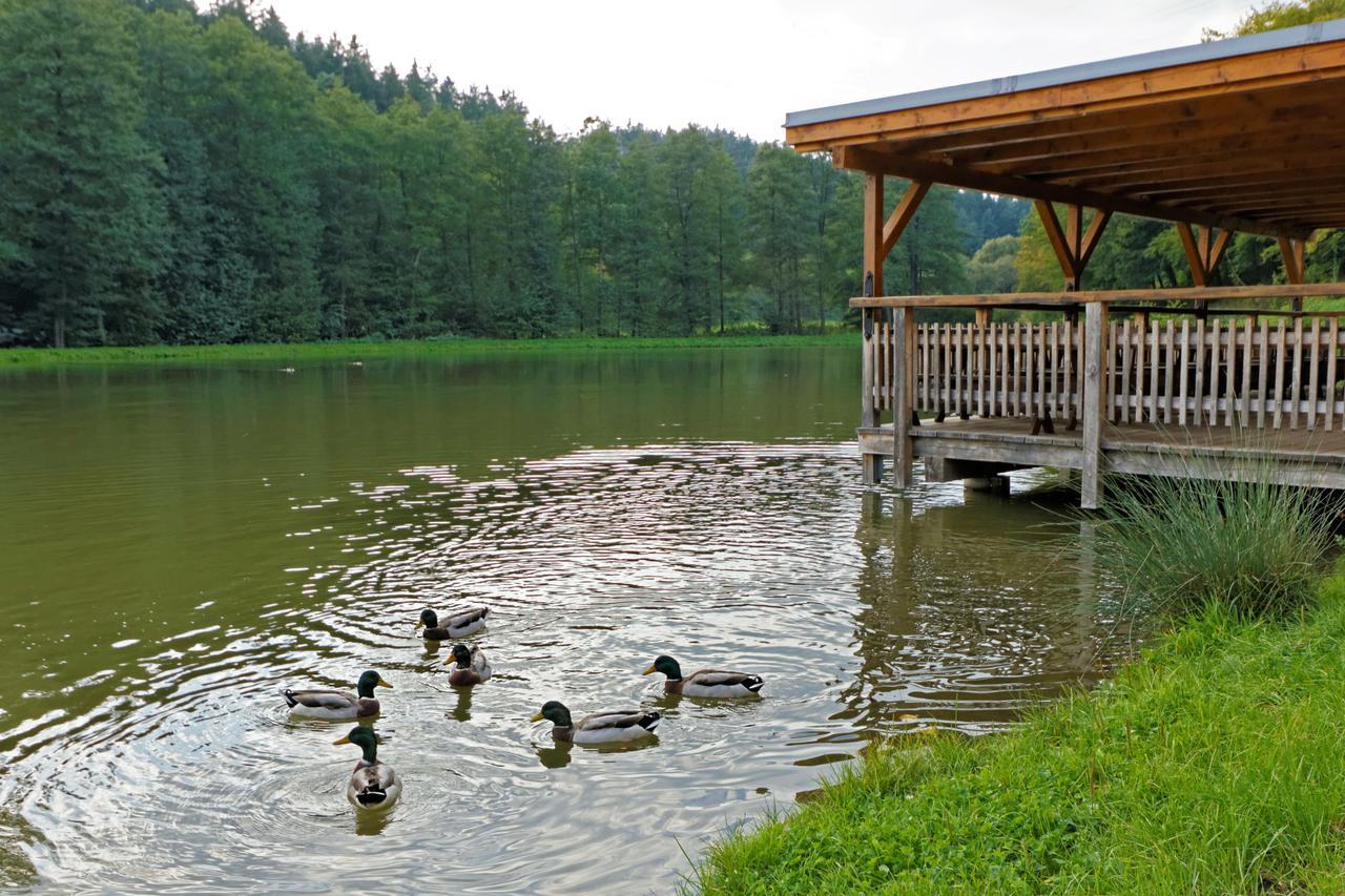 Porcuv Mlyn Hotel Bykovice Buitenkant foto